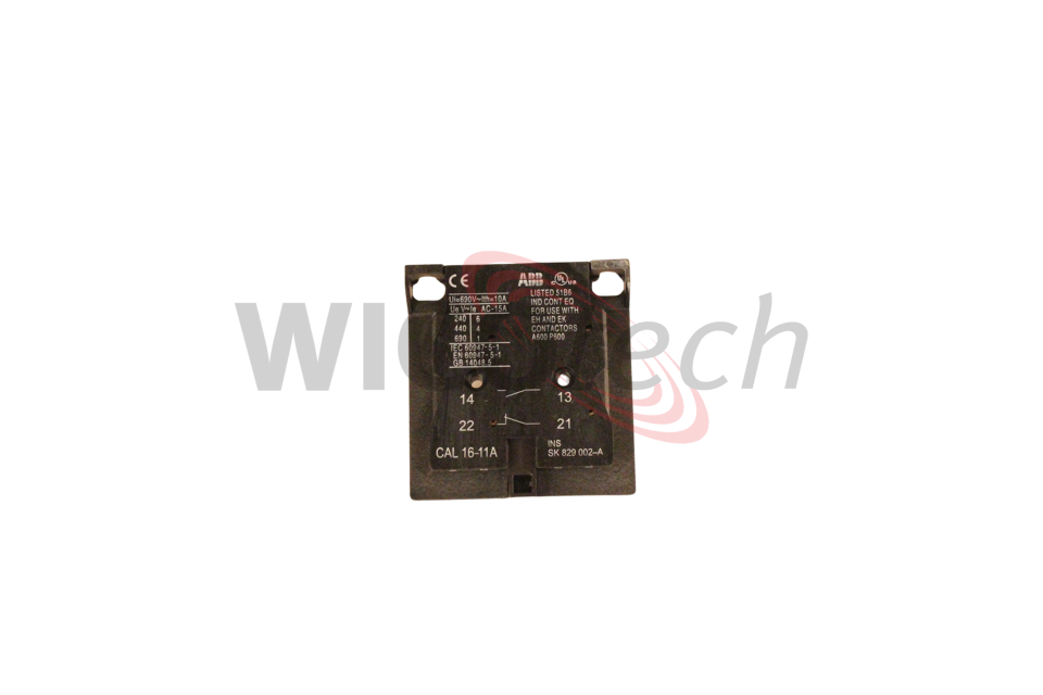 Aux. cont for ABB contactor CAL16-11A