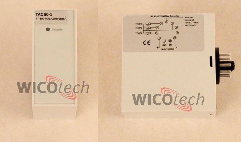 SWAP TAC80-1 PT100 MAX converter