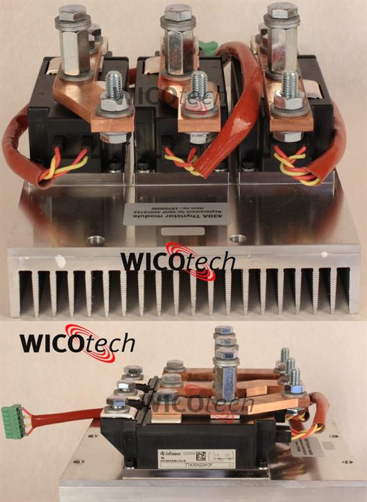 DEF Thyristor modul 430A komplet